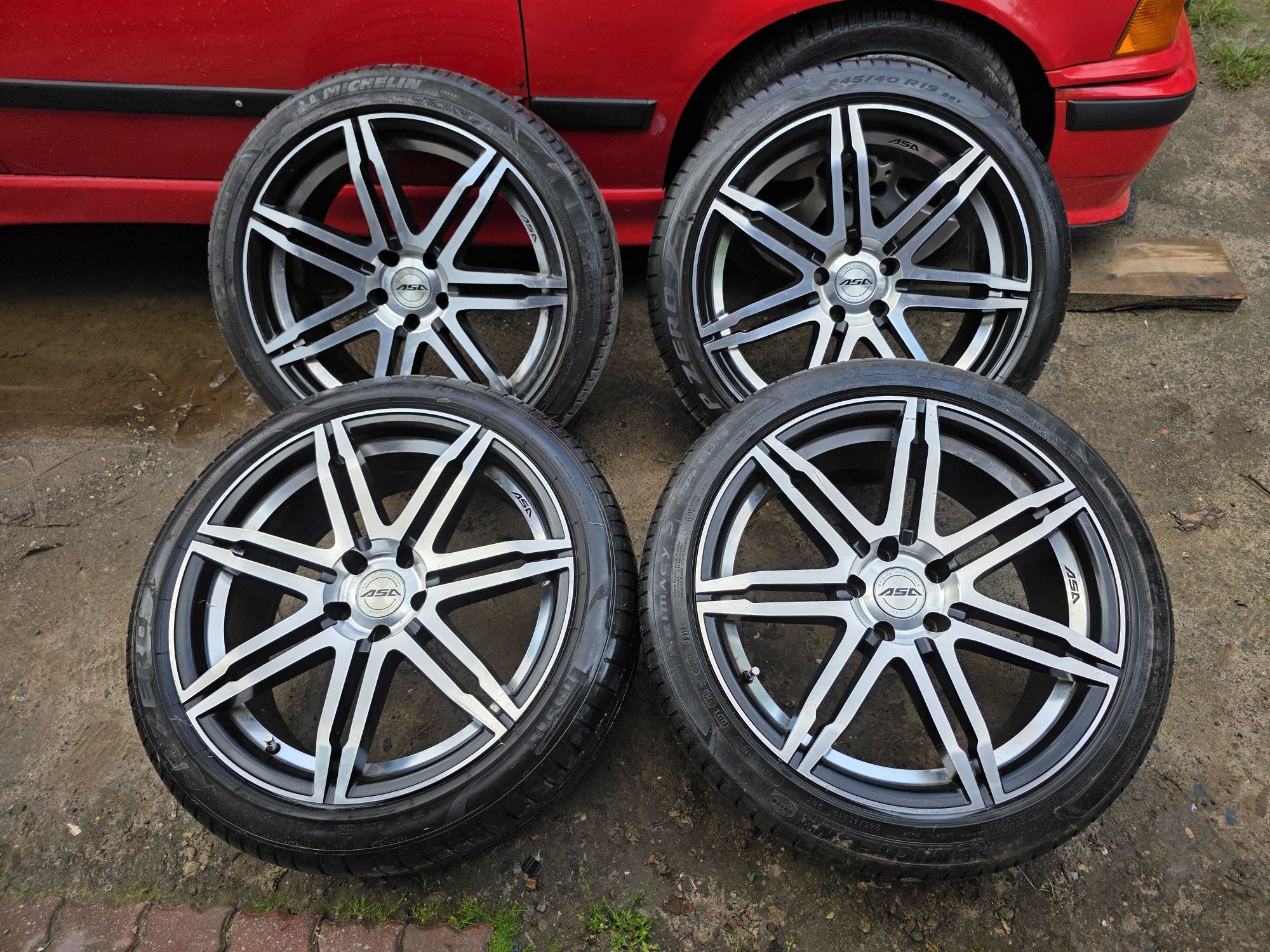 Koła Felgi 5x112 19 cali opony 22r audi/mercedes/volkswagen
