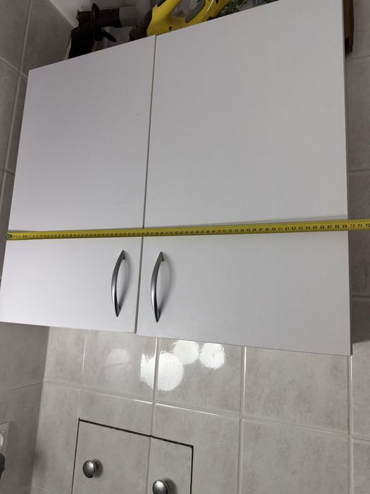 Szafka łazienkowa wiszaca biała