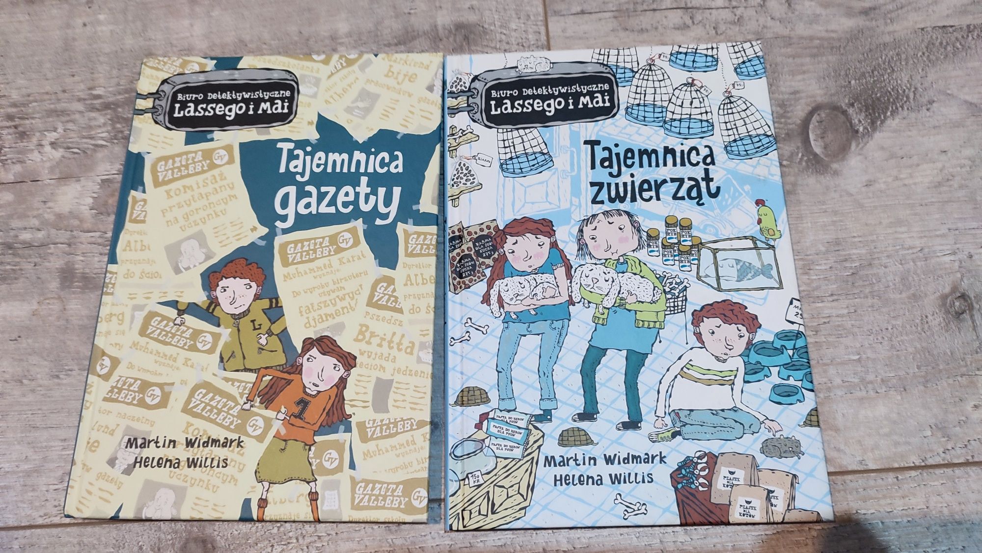 Biuro detektywistyczne Lassego i Mai Tajemnica zwierząt, gazety
