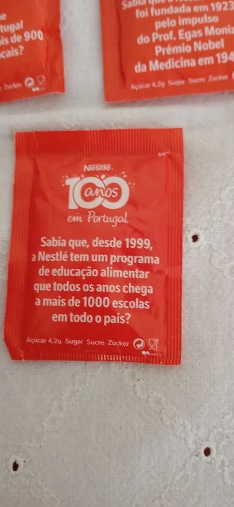 Pacotes de açúcar, Nestlé 100 anos em Portugal