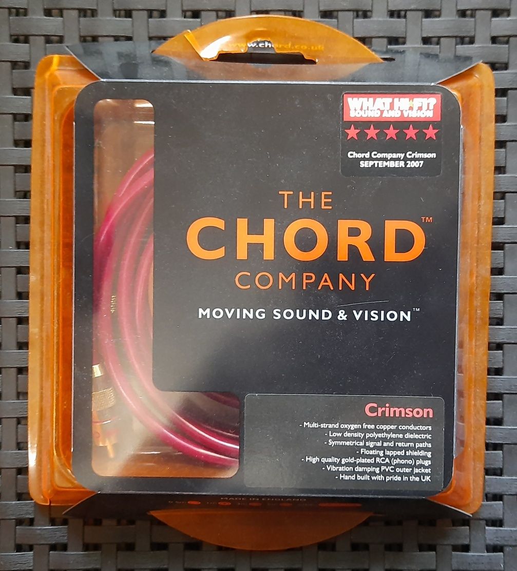 Chord Company Crimson отрезок 32см межблочный кабель