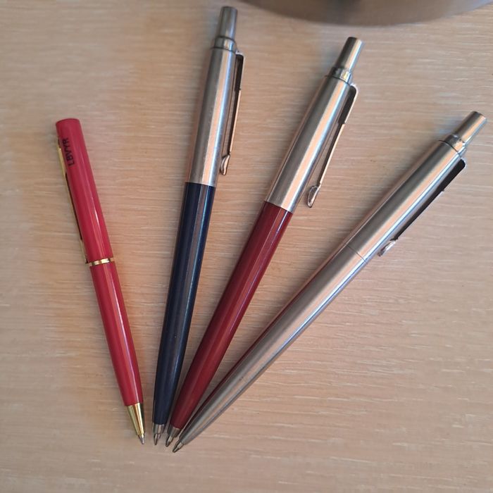 Parker паркер винтажная американская металическая ручка