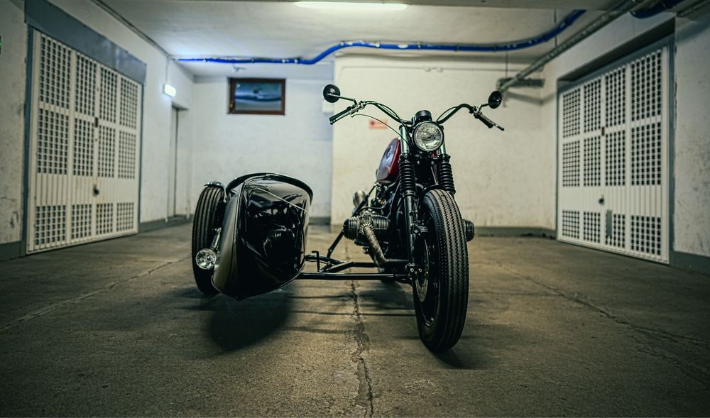 BMW R100 z wózkiem bocznym