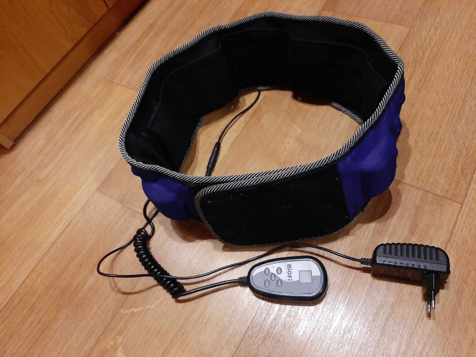 Pas wyszczuplający odchudzający wibrujący masujący brzuch masażer 230V