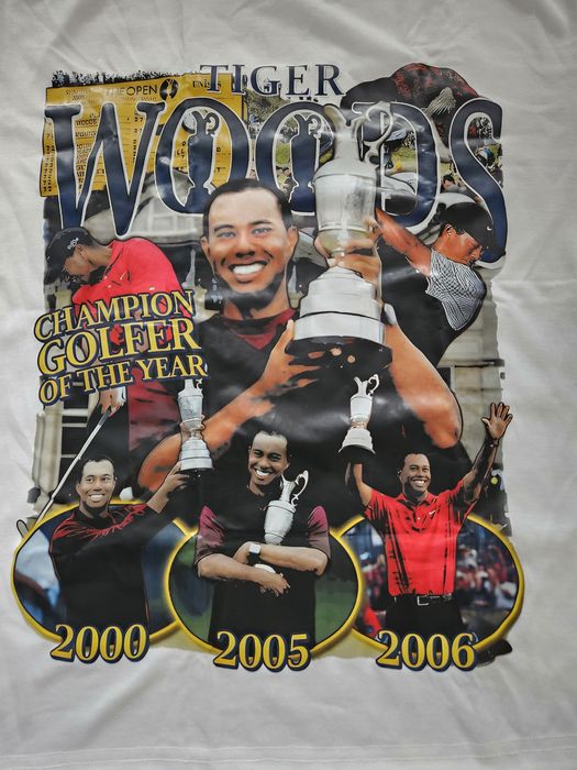 Koszulka Tiger Woods The Open 2000, 2005, 2006 – Nowa, Rozmiar L