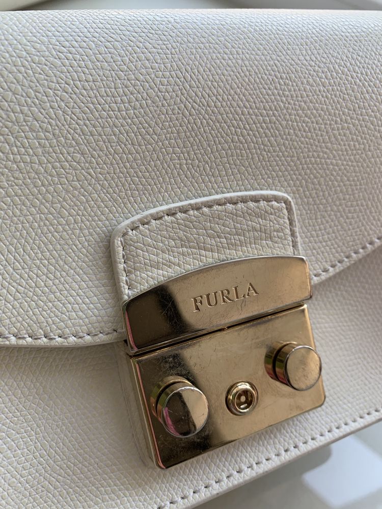 Furla белая сумка