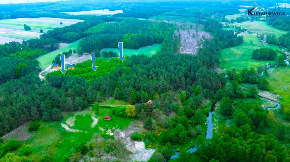 Działki pod zabudowę na Podlasiu !! - Las, Rzeka !!