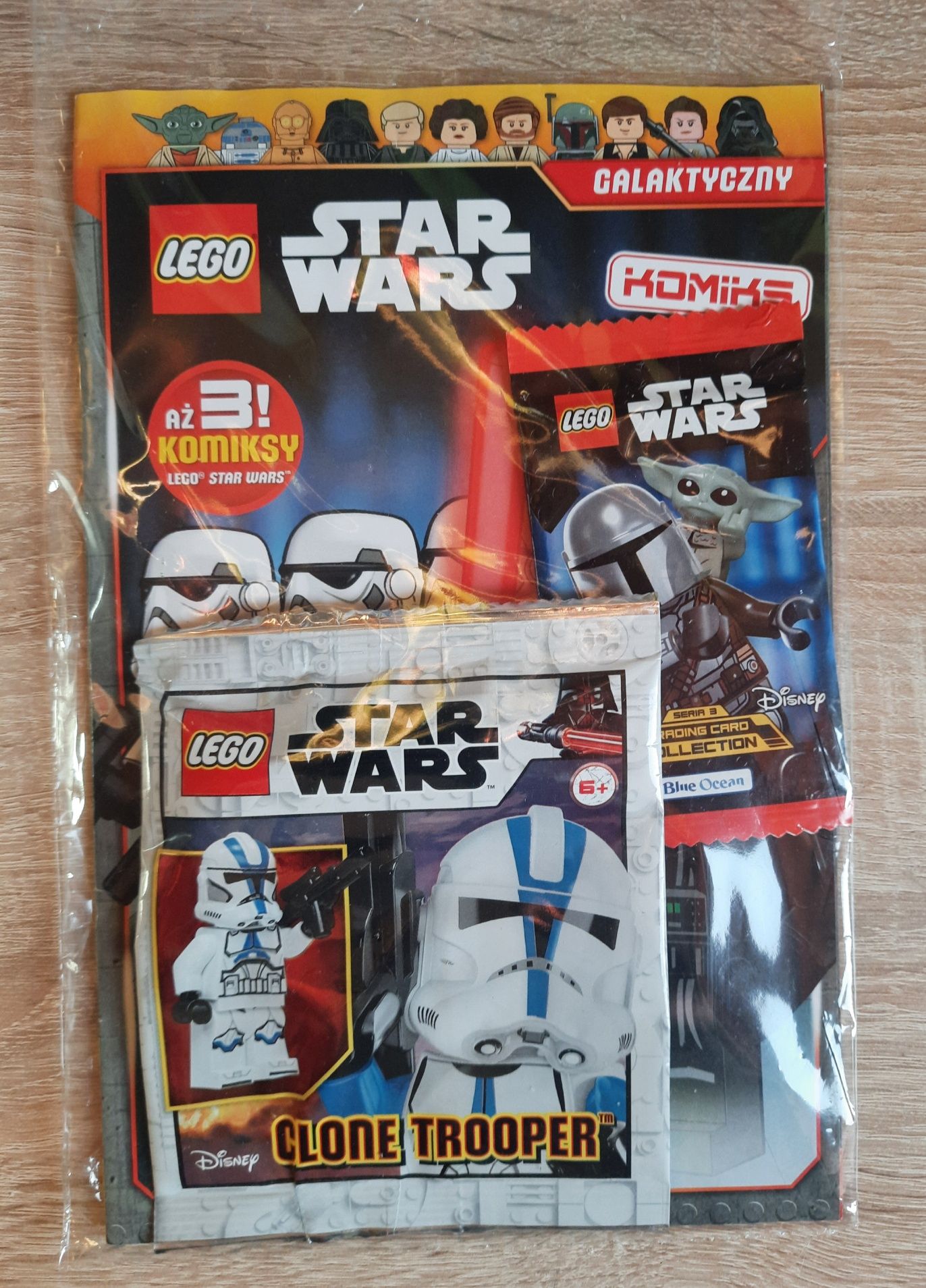 Lego star wars klon 501st nowy clone trooper żołnierz