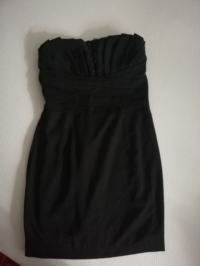 sukienka gorsetowa s 36 Forever 21 mała czarna gorsetowa s 36
