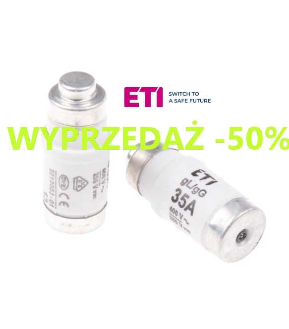 ETI Wkładka topikowa D02 gG 35A/400V 10 SZTUK.