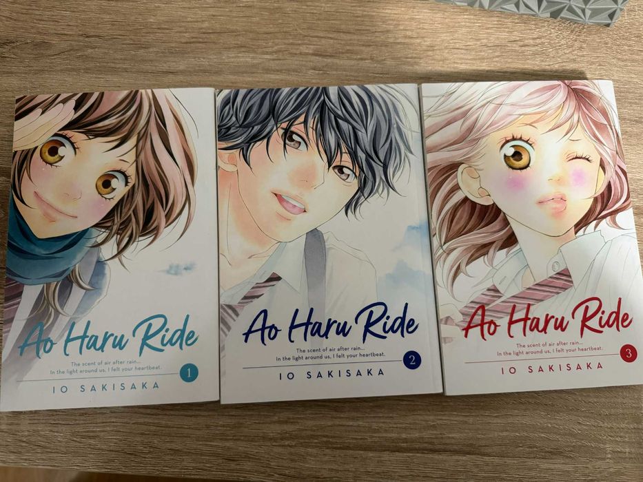 Vol. 1 de "Ao Haru ride", de Io Sakisaka (inglês)