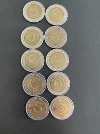Zestaw 10 monet moneta 5 zł 100-lecie odzyskania niepodległości