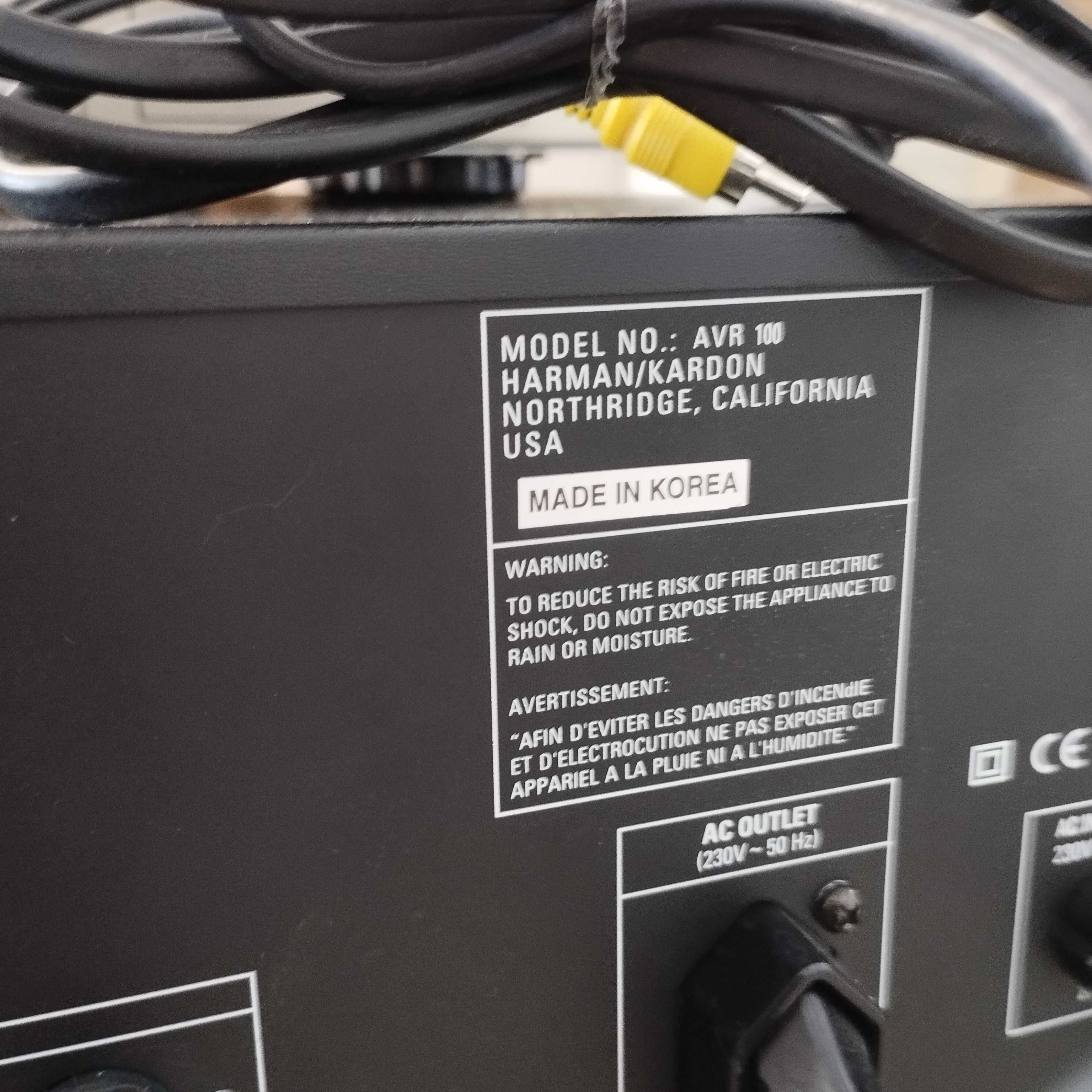 Amplituner Harman kardon AVR 100 + Deck