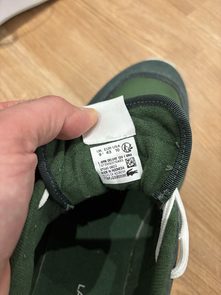Sapatilhas LACOSTE L spin deluxe