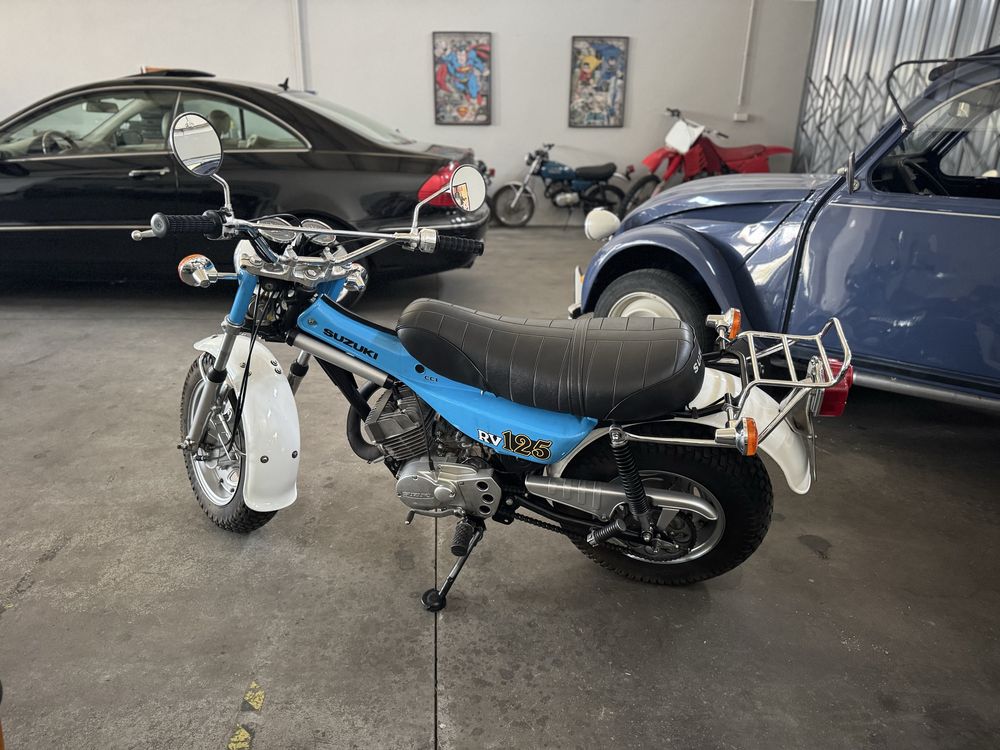 Suzuki RV 125 Restaurada de 1978
