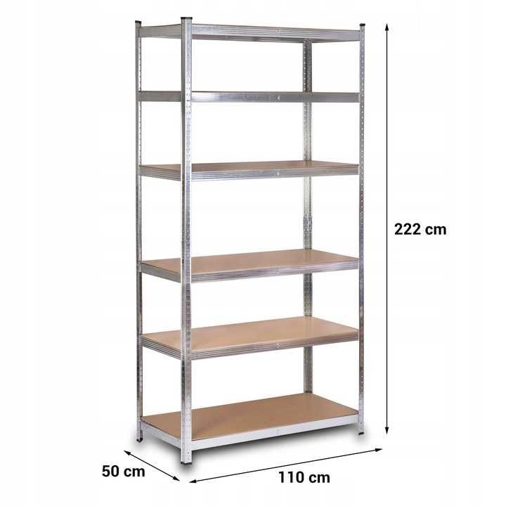 Стелаж металевий Humberg 222 x 110 x 50 см