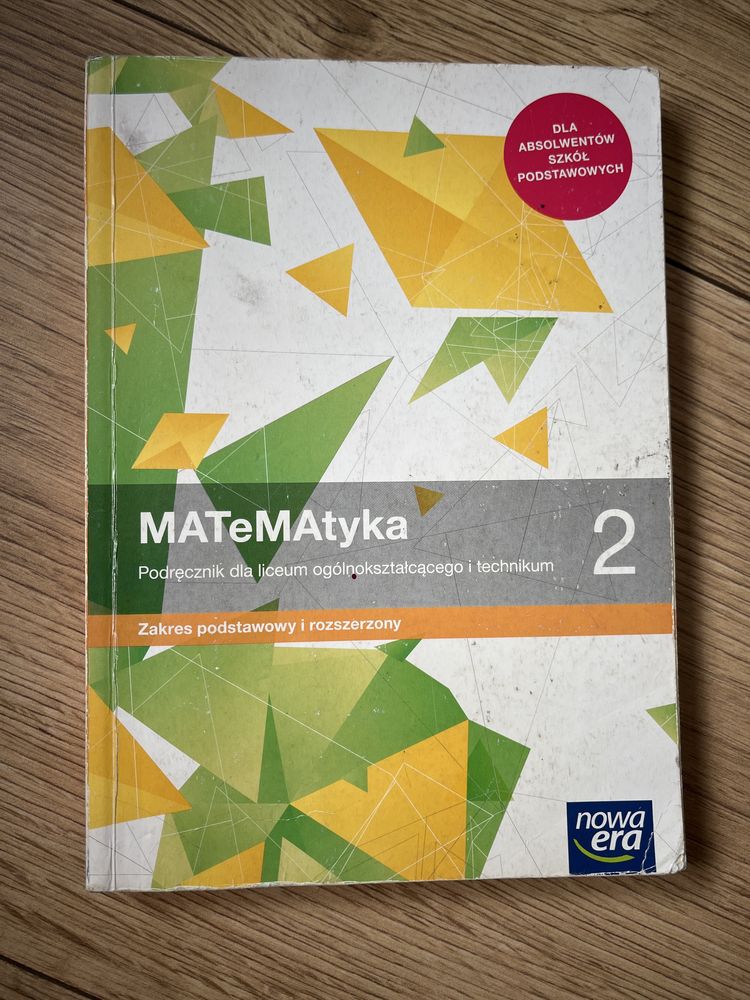 Matematyka 2 poziom podstawowy i rozszerzony