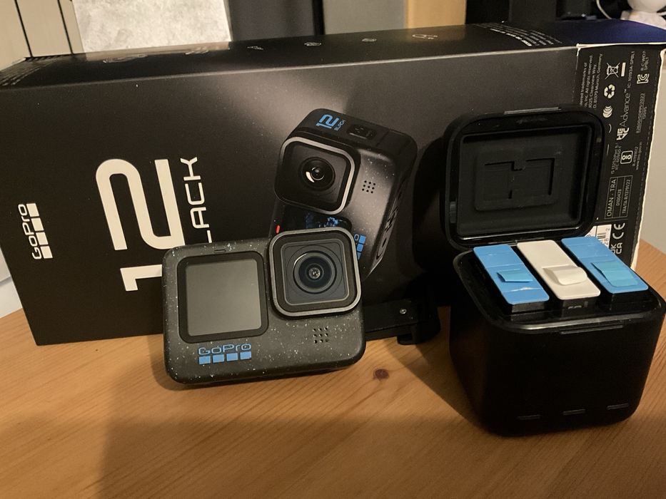 Kamera gopro 12 black jeszcze na gwarancji do 21.12.2025