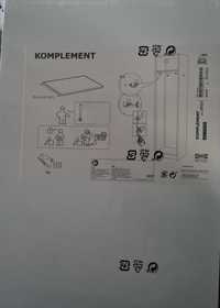 Półki - PAX komplement 2 szt. (100x35, 75x58)