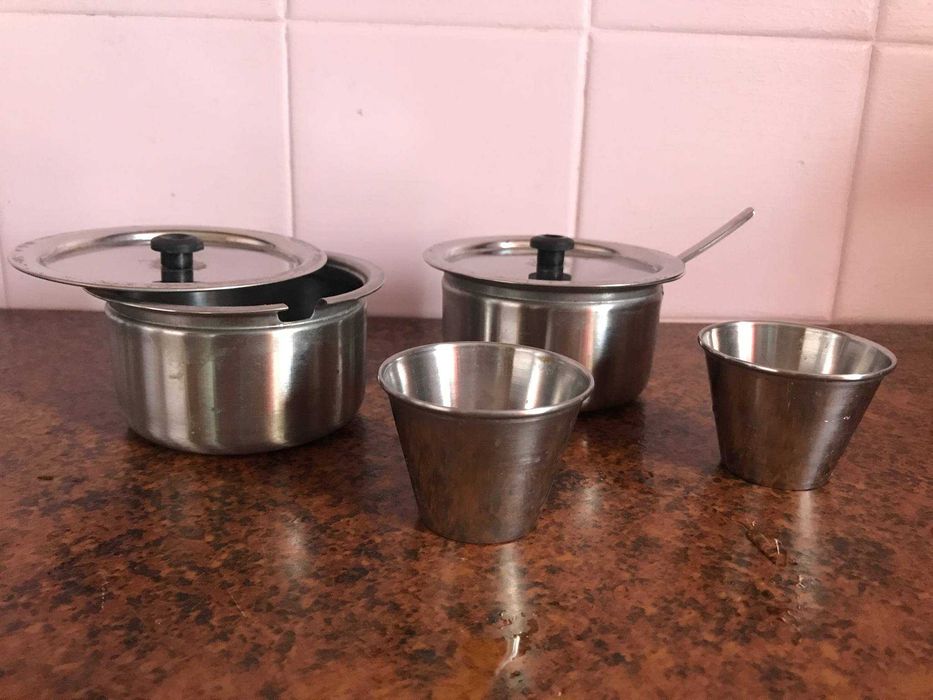 Совок для сыпучих алюминий СССР ёмкости для приправ специй Индия