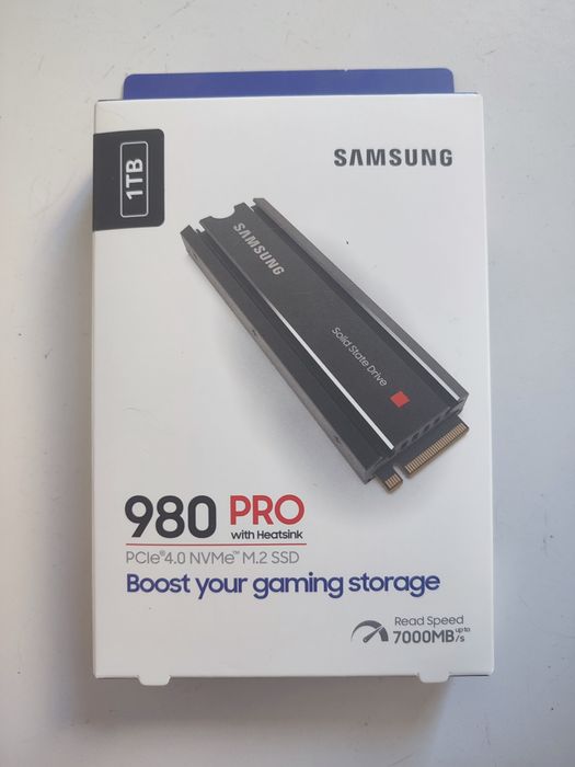Samsung 980 pro 1tb SSD Nvme M.2 w/heatsink PS5