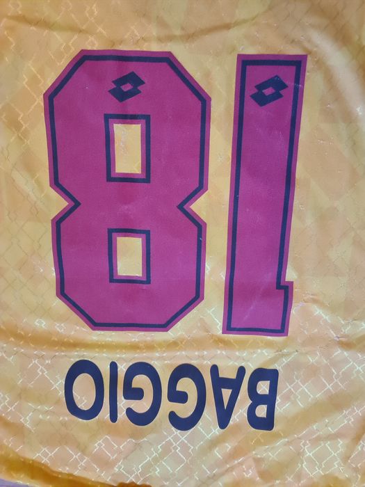 Lotto AC Milan 94/96 trzecia koszulka xl Baggio 18 retro