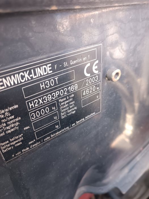 Навантажувач вилочний Лінде Н30Т. Погрущик газовий. 2003р