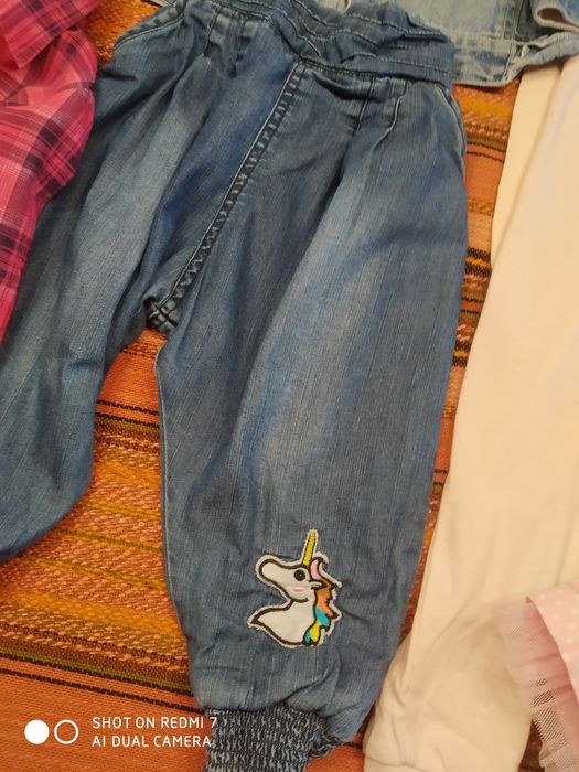 Ubranka dla dziewczynki rozmiar 86