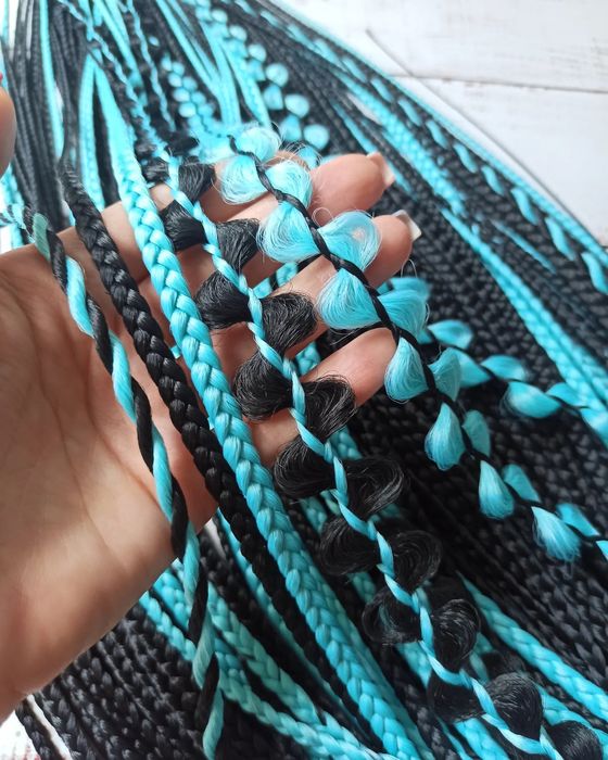 ДЕ косы, вплетение