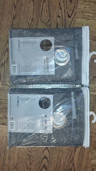 Zasłony nowe, 2szt, 130x260cm.