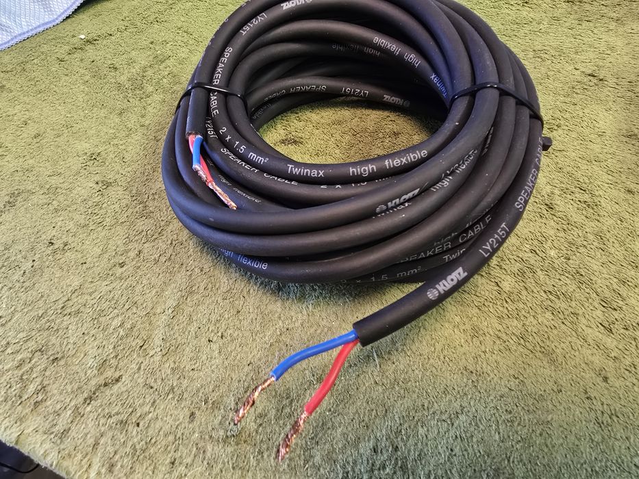 KLOTZ LY215T Twinax 1.5² kable głośnikowe 7.2 m.