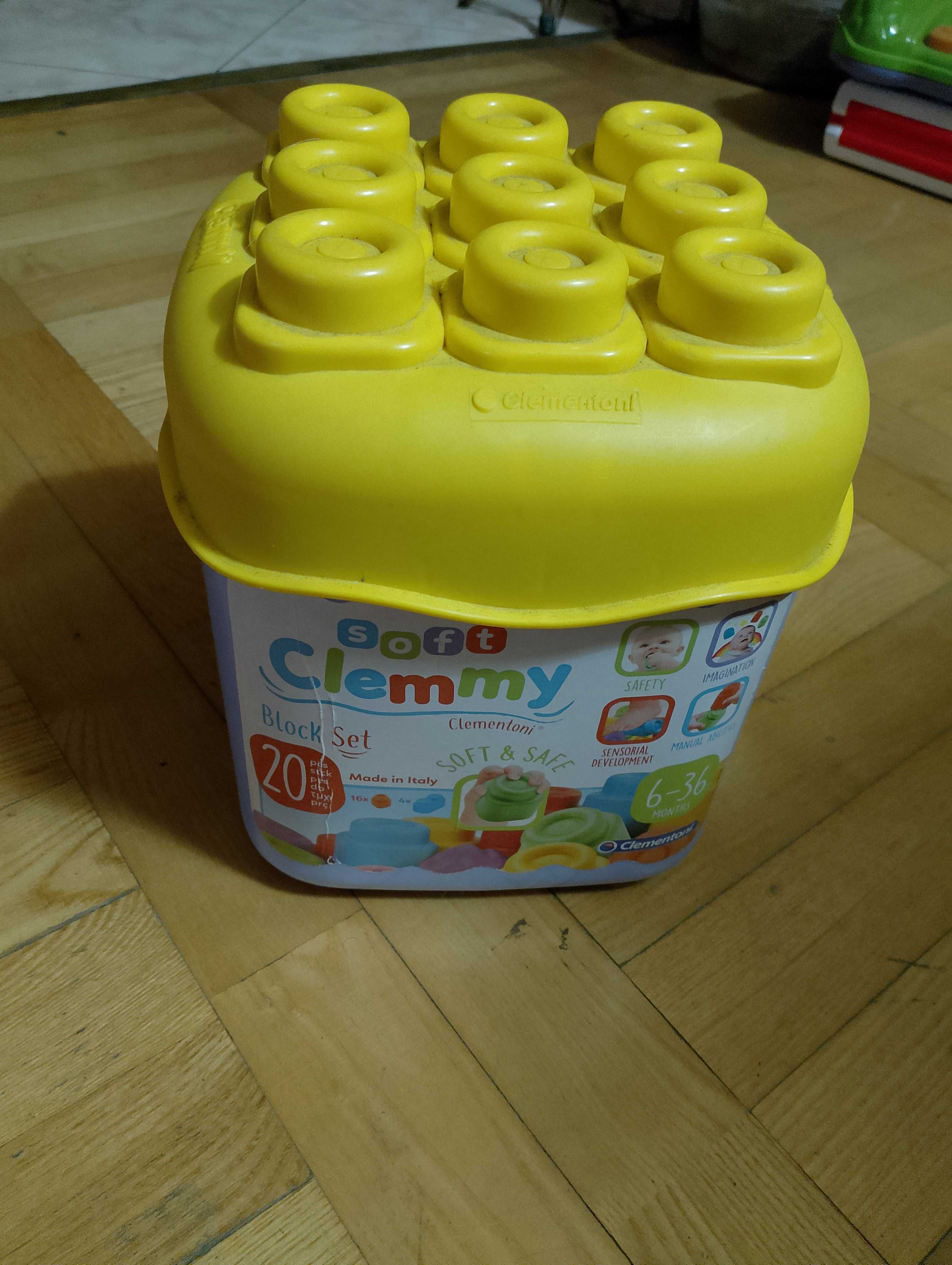 Klocki dla niemowląt Duplo LEGO Wader gumowe bezpieczne duże klocki