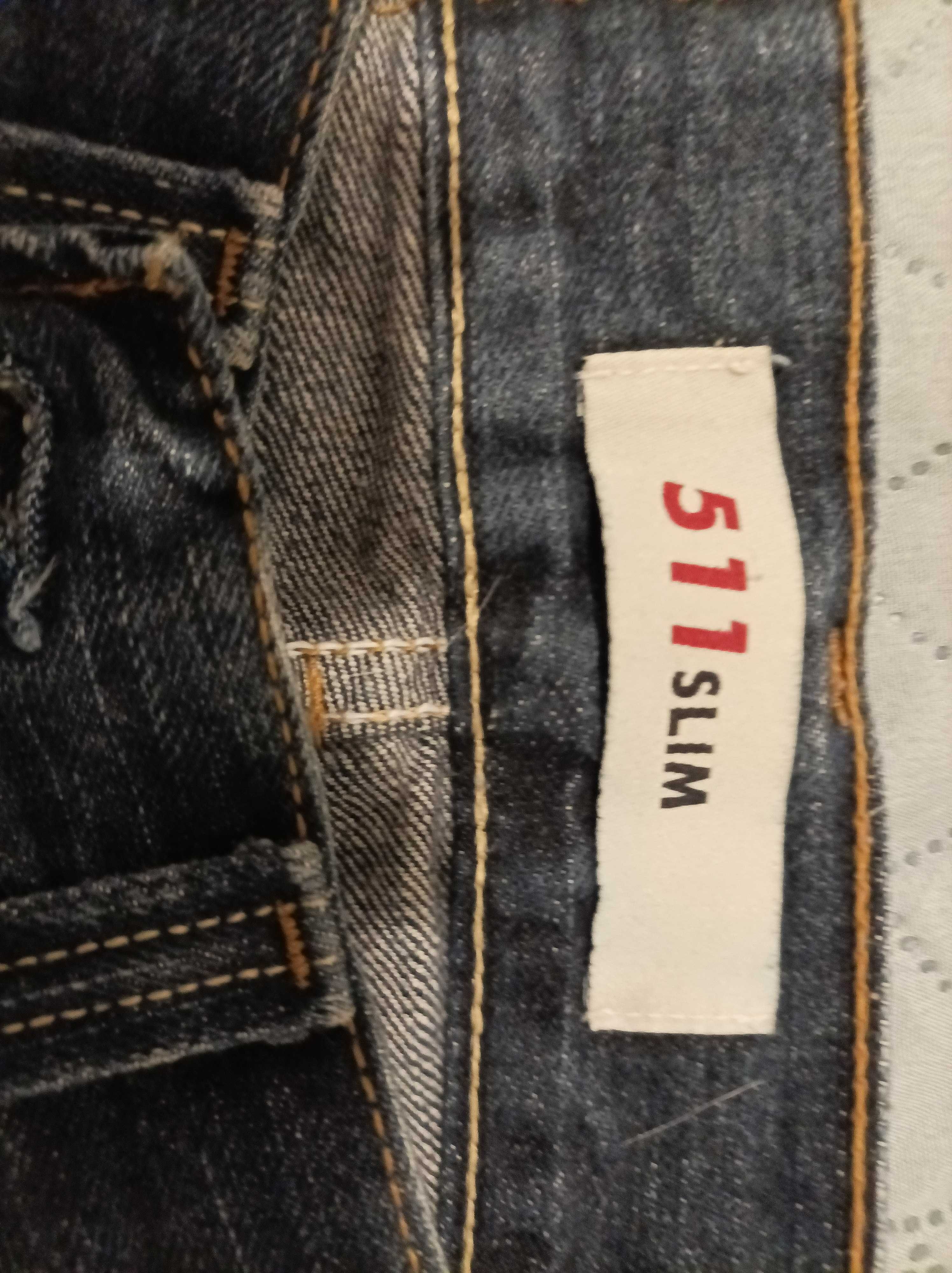 nowe jeansy damskie Levi's rozmiar 32/34