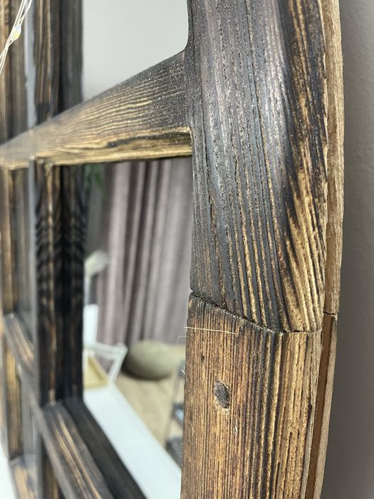 Zaproponuj cenę!! Lustro loft ze starej drewnianej ramy okiennej