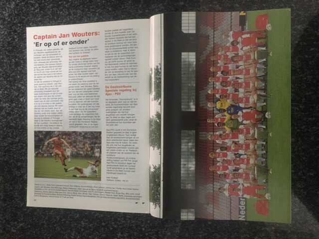Futebol - Taça Uefa - Ajax vs Sporting - Programa Oficial 1988/1989
