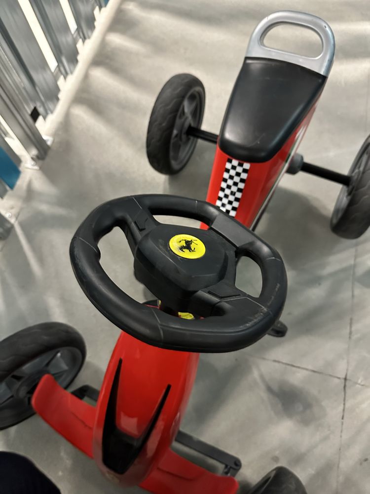 Jezdzik gokart rower na pedaly - Ferrari