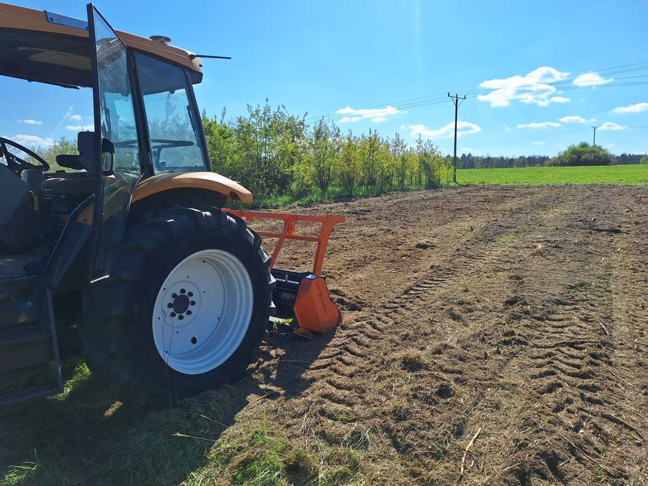 Usługi mulczerem powierzchniowym, czyszczenie działek pod inwestycje.