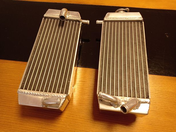Radiadores Alumínio Yamaha YZF250 e YZ250F de 2007 até 2009