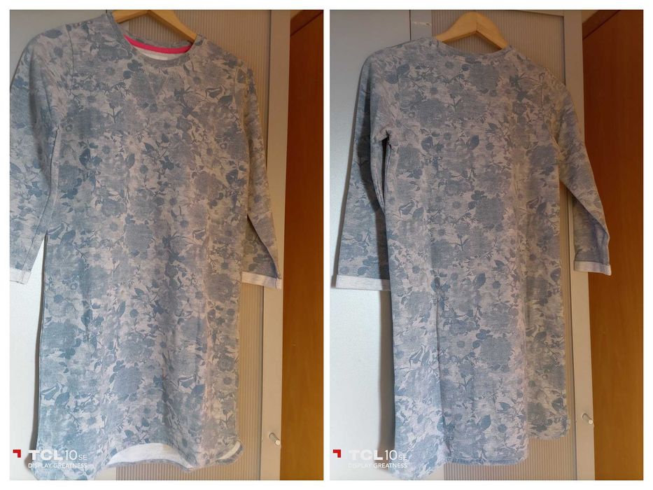 Vários vestidos de diferentes tamanhos