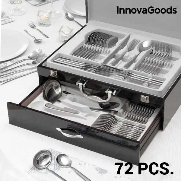 Conjunto de Talheres em Aço Inoxidável Cook D’Lux – 72 Peças