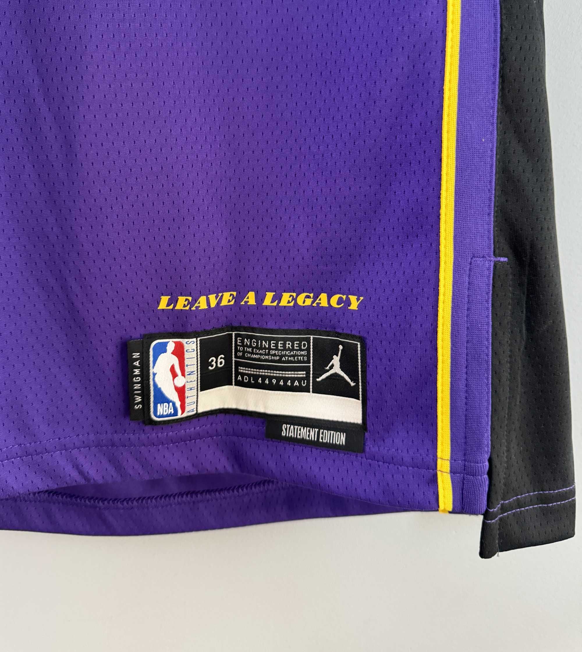 Koszulka Koszykarska Nike Jordan LA Lakers Lebron James #6 Rozmiar XS