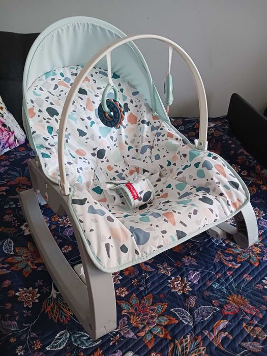 Fotelik-bujaczek Fisher Price od niemowlaka do przedszkolaka
