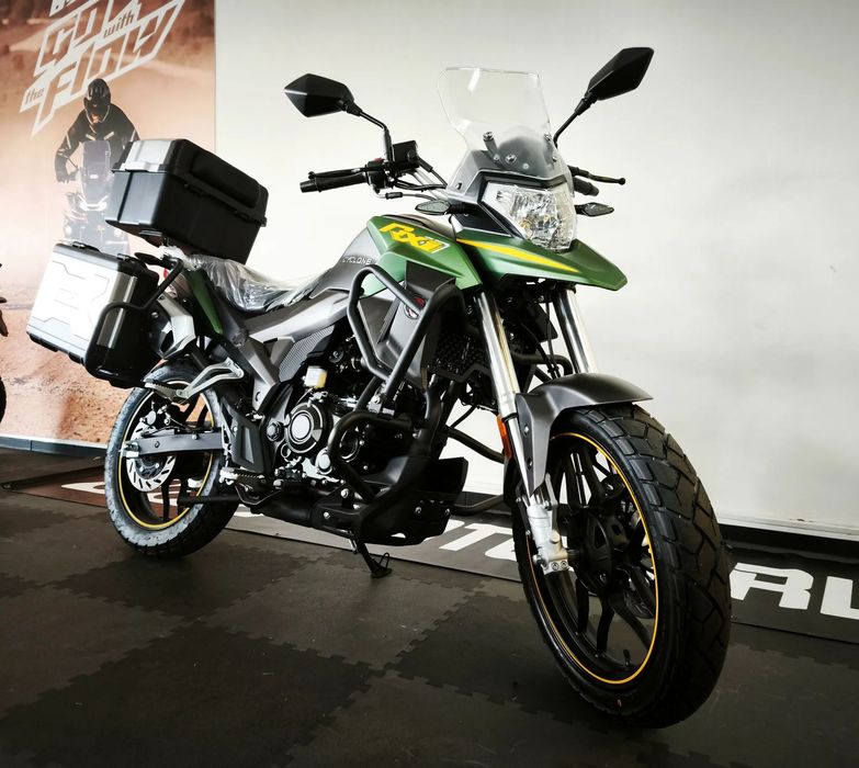 Cyclone RX1 125 TRAIL 3MALAS C/0%Juros