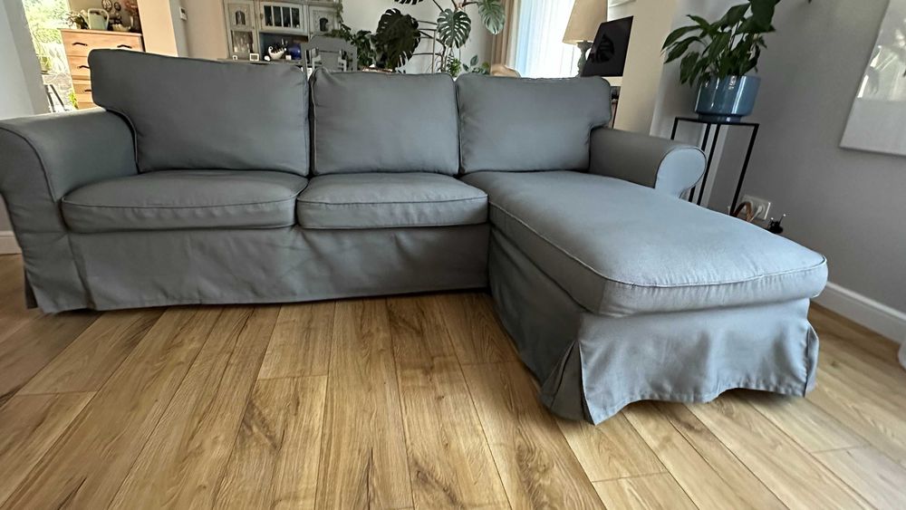 Ektorp 3 osobowy z szezlongiem