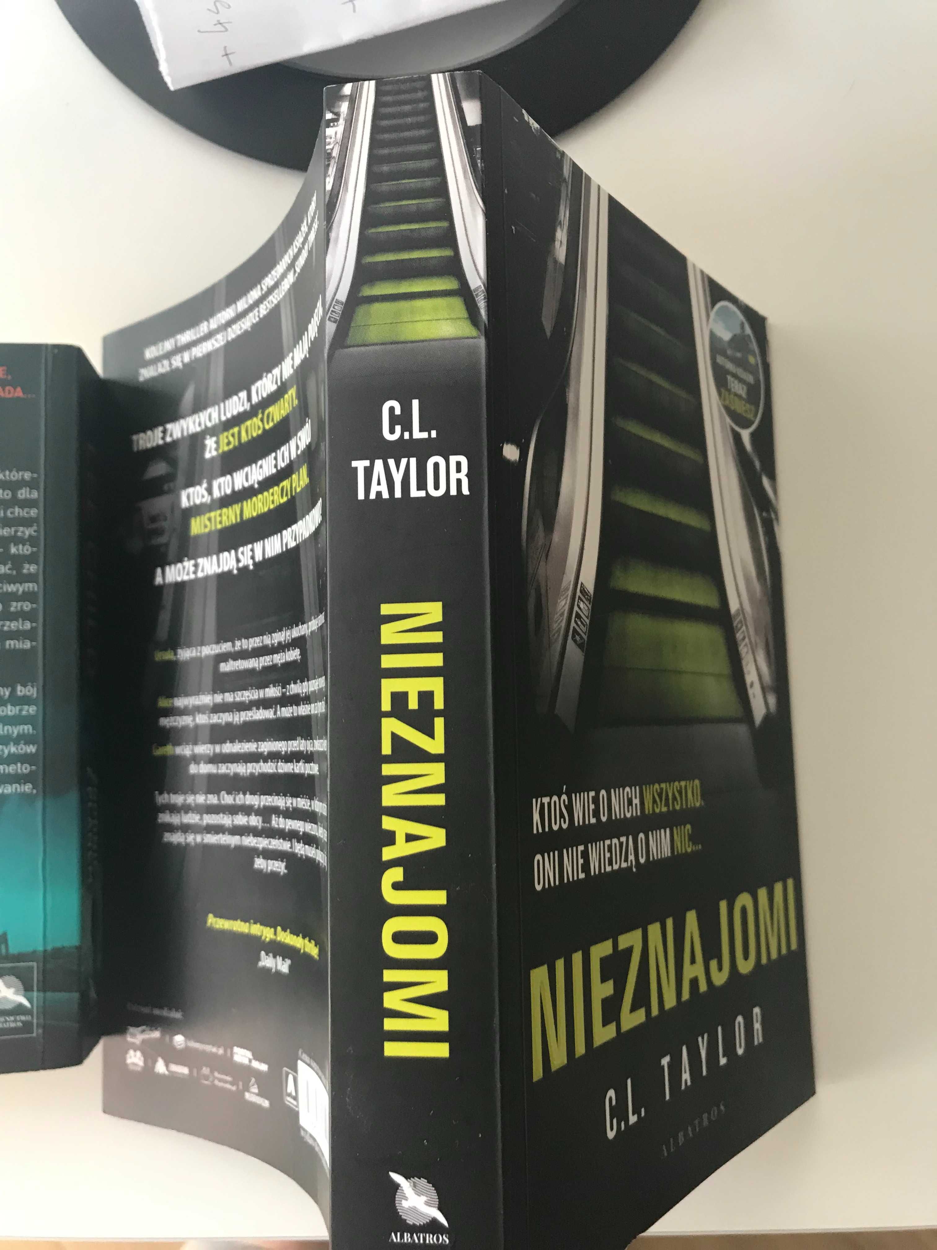 książka pt "Nieznajomi" autor C.L. Taylor