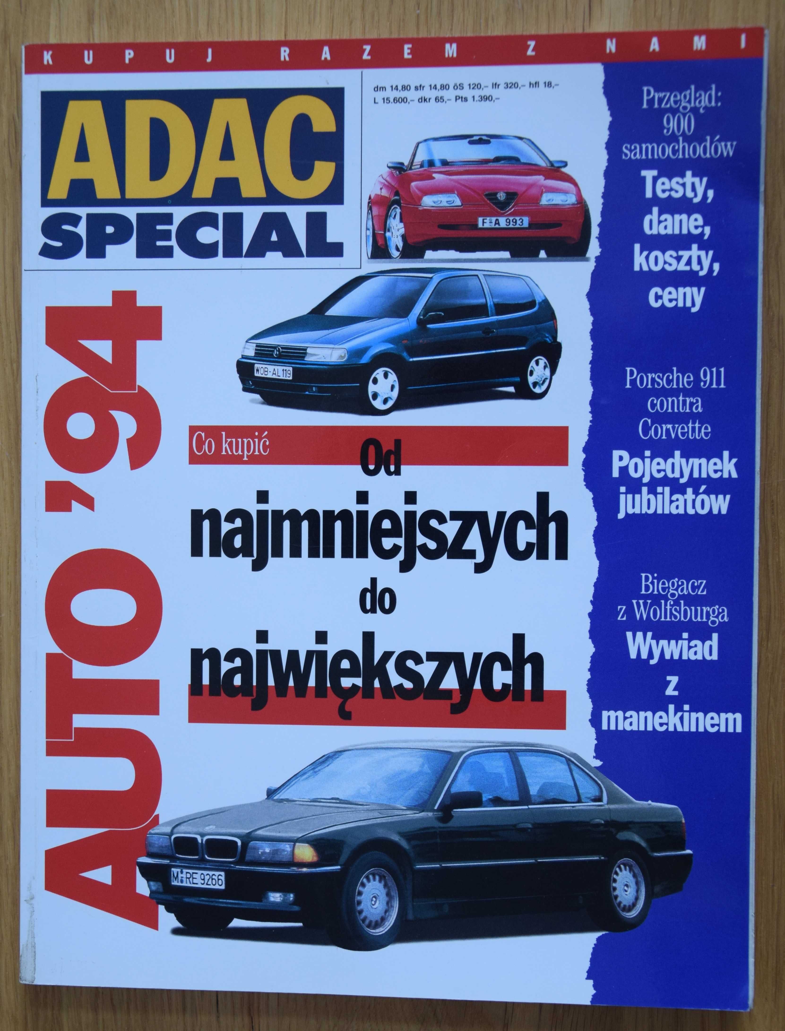 Katalog AUTO 94 ADAC specjal