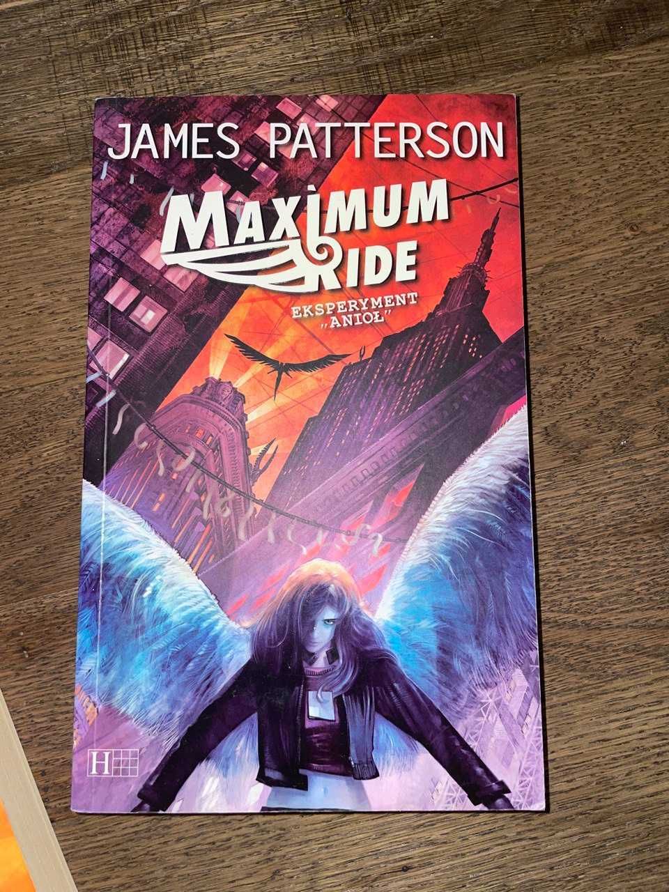 Zestaw książek Maximum Ride James Patterson