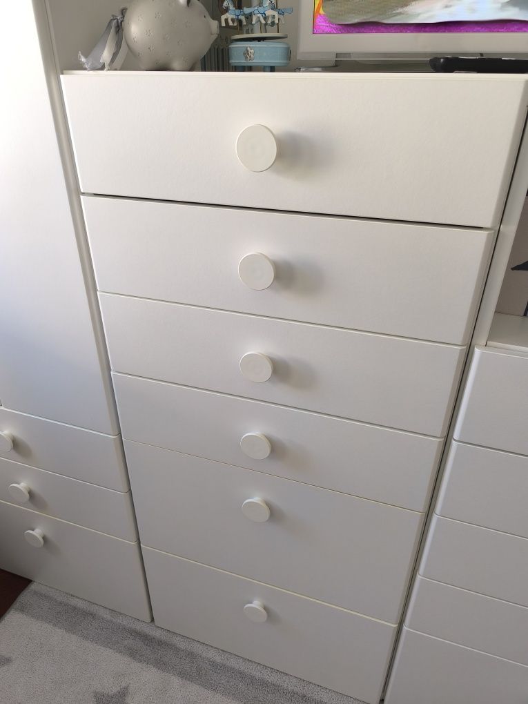 Conjunto de moveis Stuva/Smastad e cabide IKEA