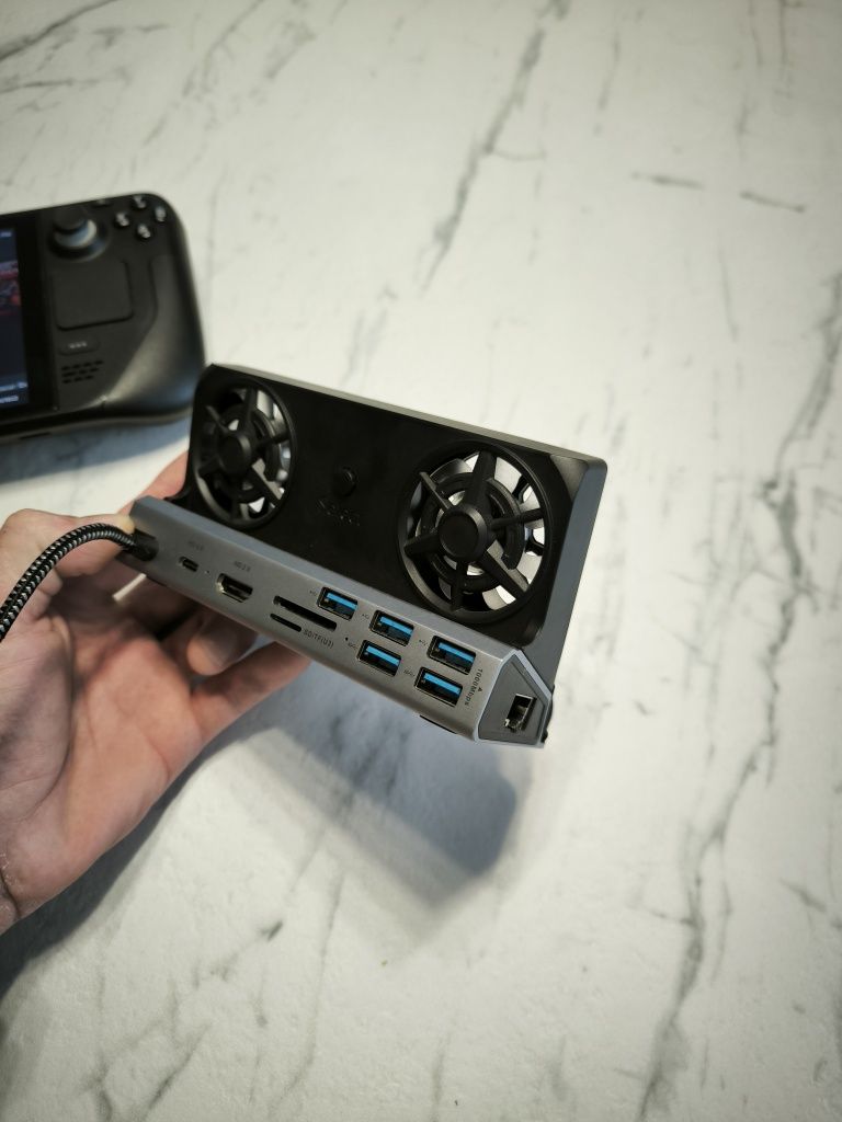 Steam deck LCD 1TB + stacja dokująca