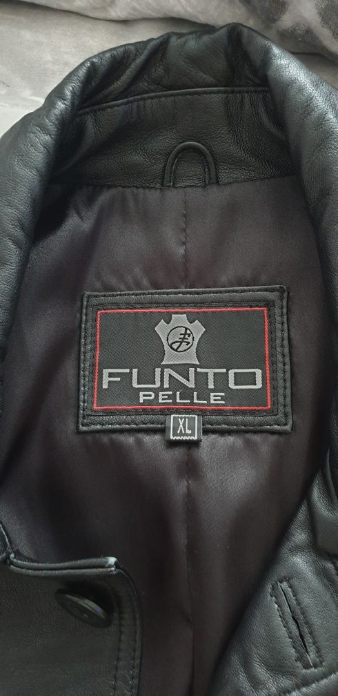 Продам шкіряний плащ